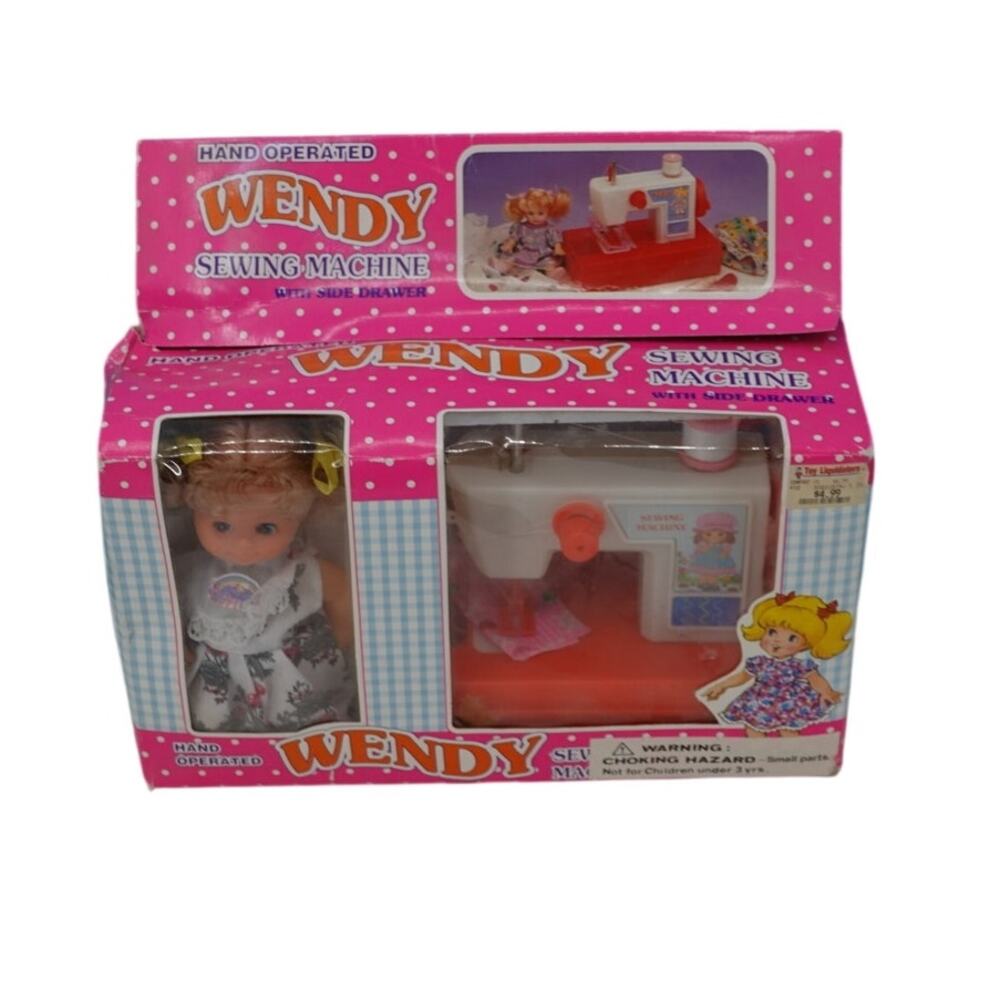 Hand Operated Wendy Sewing Machine with Side Drawer NIB